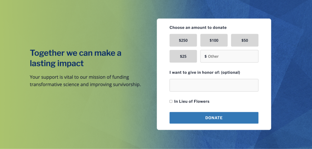 Donation Form